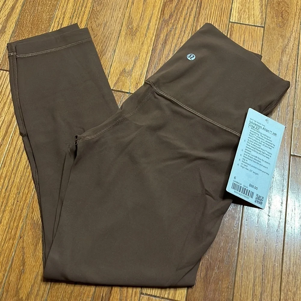 NWT lululemon align 23” in Java